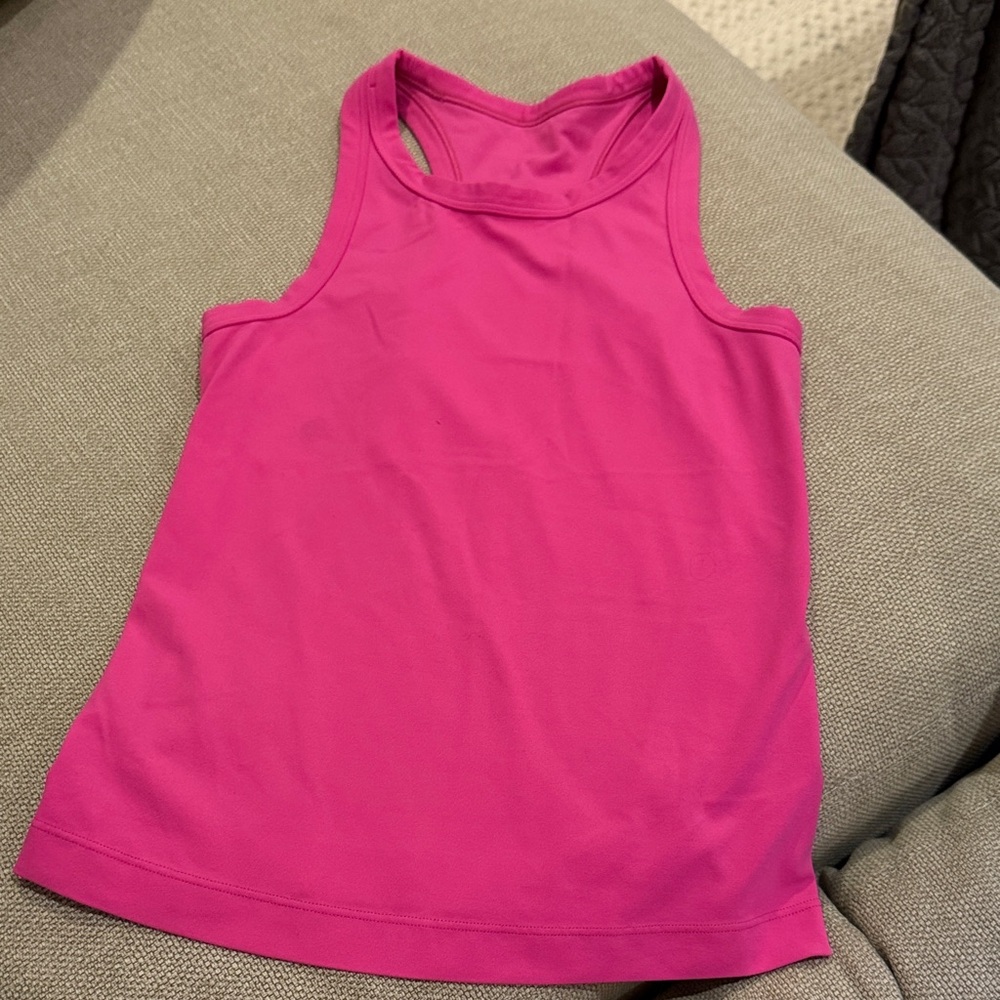 Lululemon Pink Sleeveless Tank Top